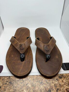 Origin® Built By Freedom™ Flop Leather Sandal Mens 11